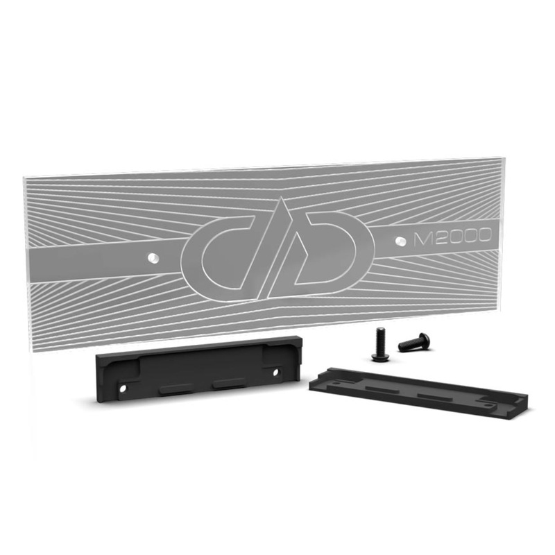 DD Audio Customizable LED Vanity Plate Kit for M3d, M5a, M2000, M4000 Amplifiers M2000