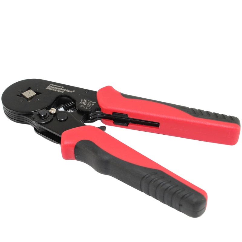 Installation Solution 7″ Red Ferrule Crimping Tool IS-TFC-7510