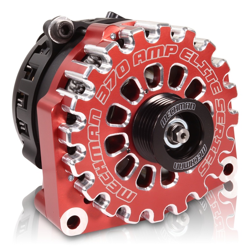 Mechman E-Series 370 Amp  Red Alternator For 2005 – 2013 GM 6.0L Truck