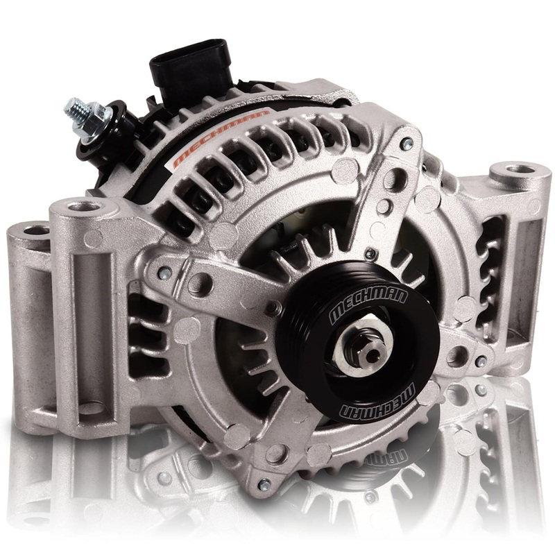 Mechman S-Series 03-10 GM Ecotec Single Wire Turn On 240A Alternator 11140240