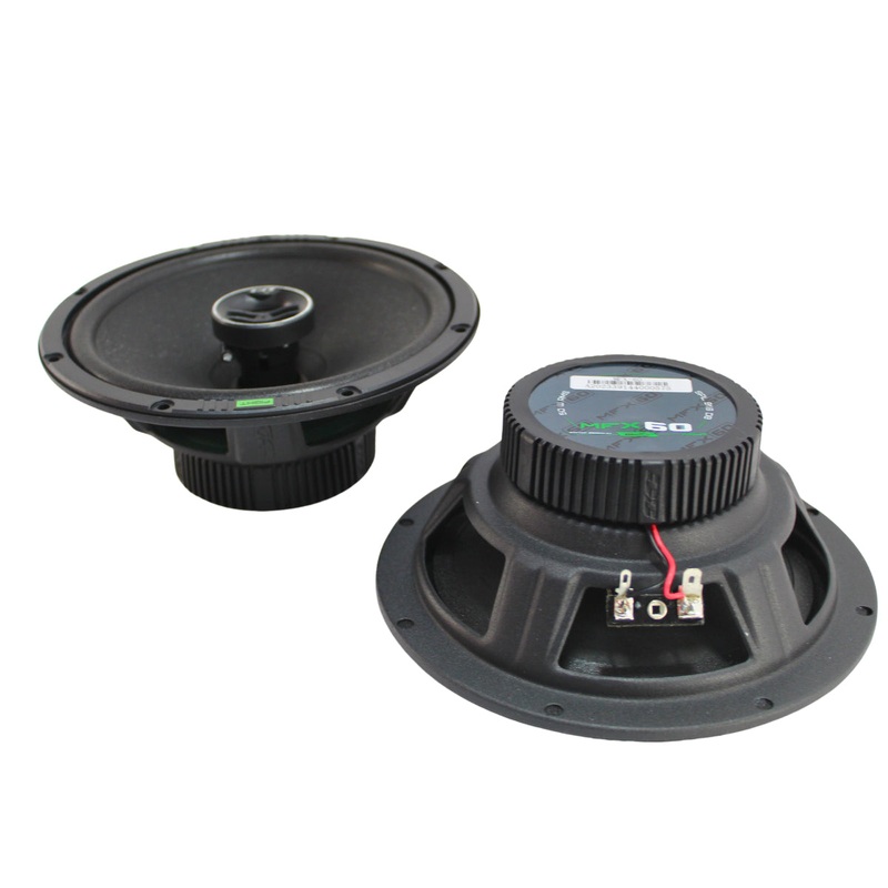 6.5″ 50W RMS 4 Ohm Coaxial Speakers Deaf Bonce Machete FIGHT Series MFX-60
