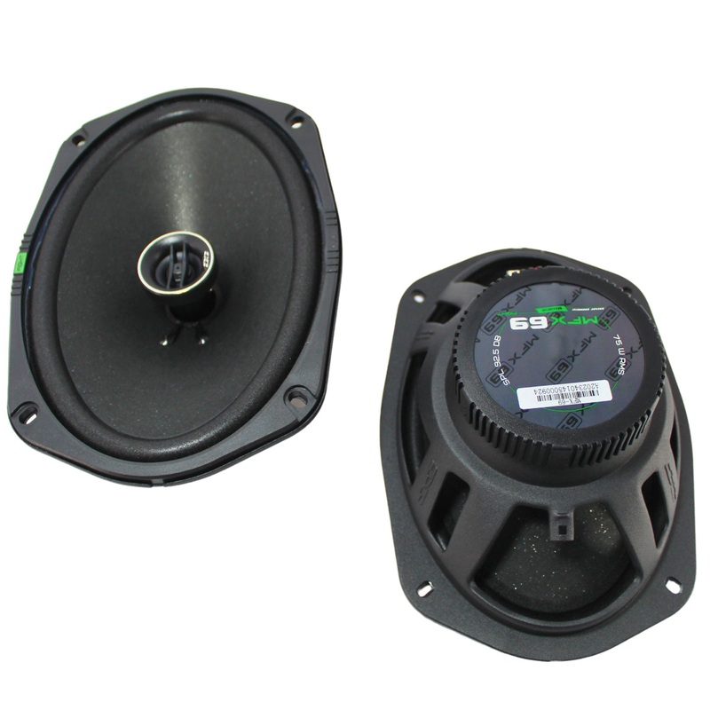 6×9″ 75W RMS 4 Ohm Coaxial Speakers Deaf Bonce Machete Fight Series MFX-69