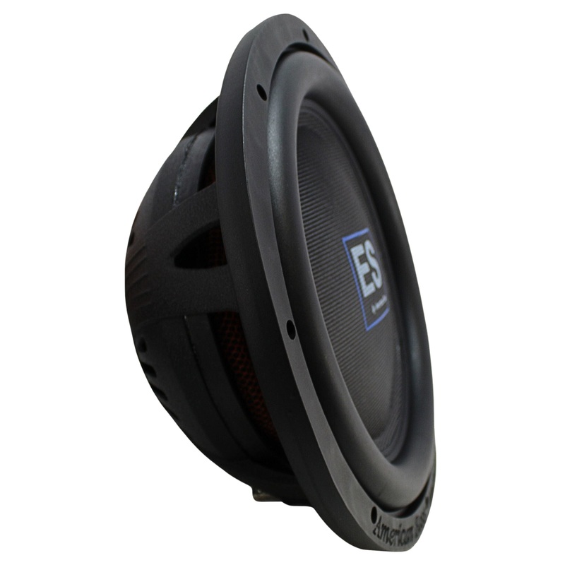 American Bass 10″ Slim Subwoofer 4 Ohm DVC 1000W Pro Car Audio Bass ES-1044