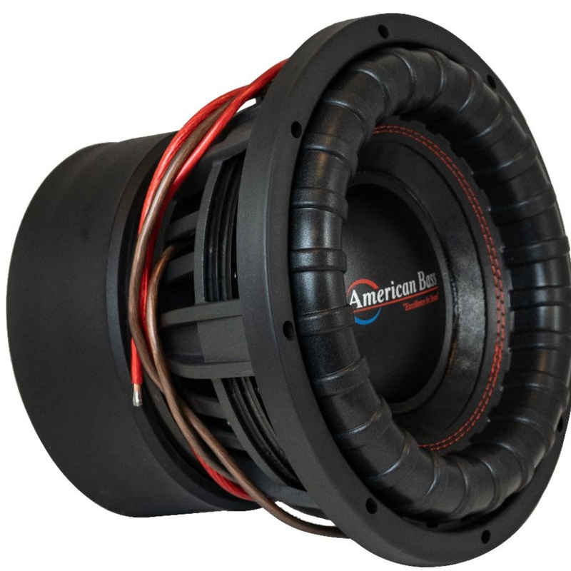 American Bass 10″ XFL Series 2000 Watt Dual 4 Ohm Car Subwoofer XFL-1044