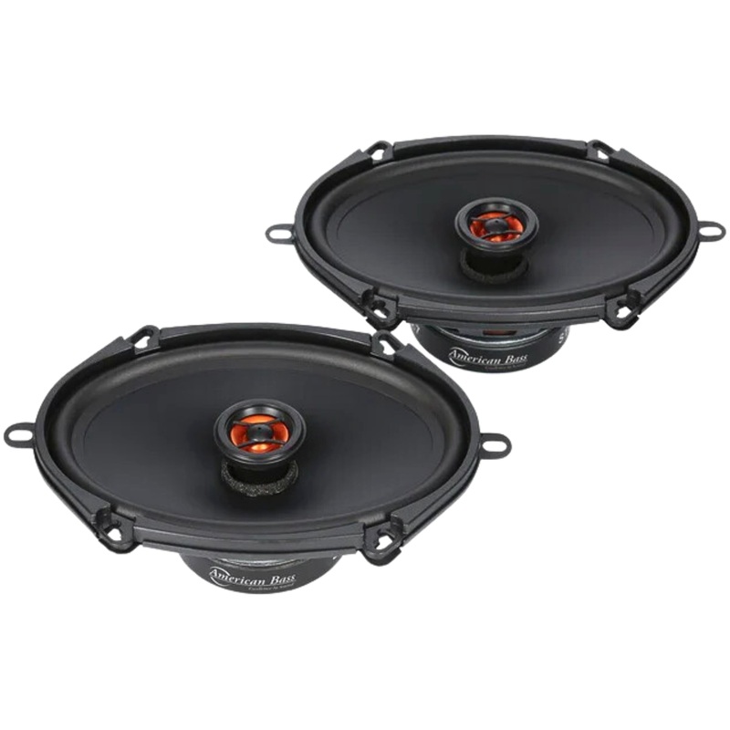 American Bass 5×7″Pair of Studio Series 120W Max Coaxial Speakers STUDIO5.7