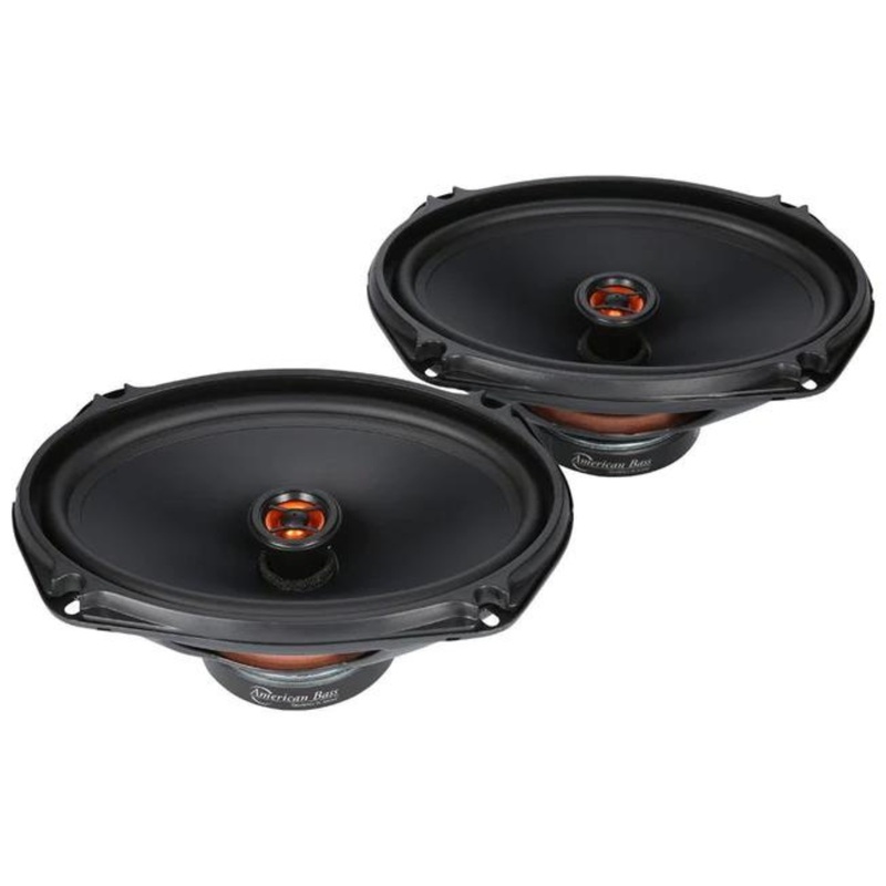 American Bass 6×9″Pair of Studio Series 200W Max Coaxial Speakers STUDIO6.9