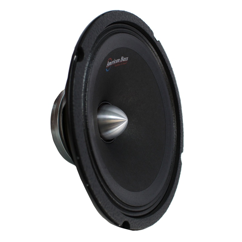American Bass 8″ 200W RMS 4-Ohm 1.5″ VC Pro Midrange Neodymium Speaker NEO8