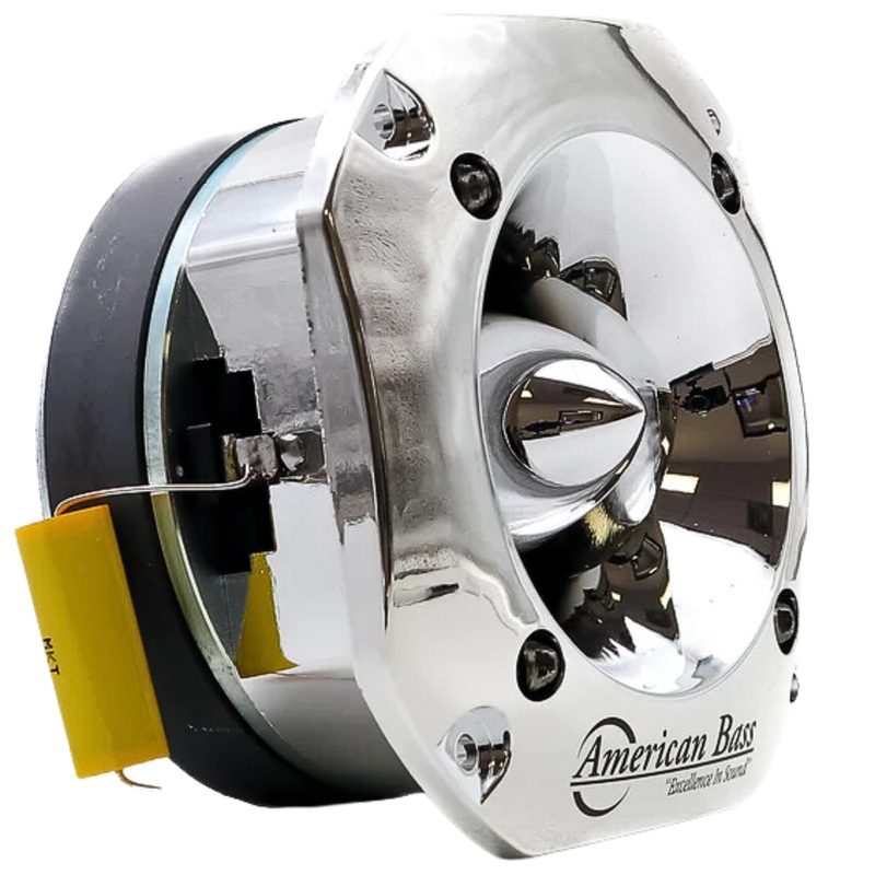 American Bass MX Bullet Tweeter MX443T 200w Max Output, 4-Ohm Impedance