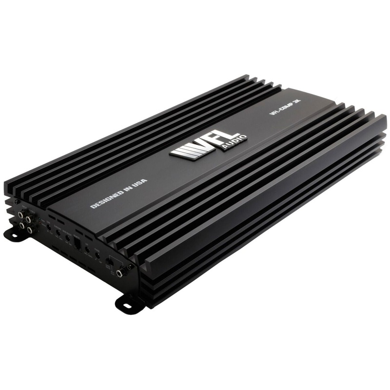 American Bass VFL Monoblock Class D Linkable Amplifier 3000W RMS 1 Ohm VFLCOMP3K