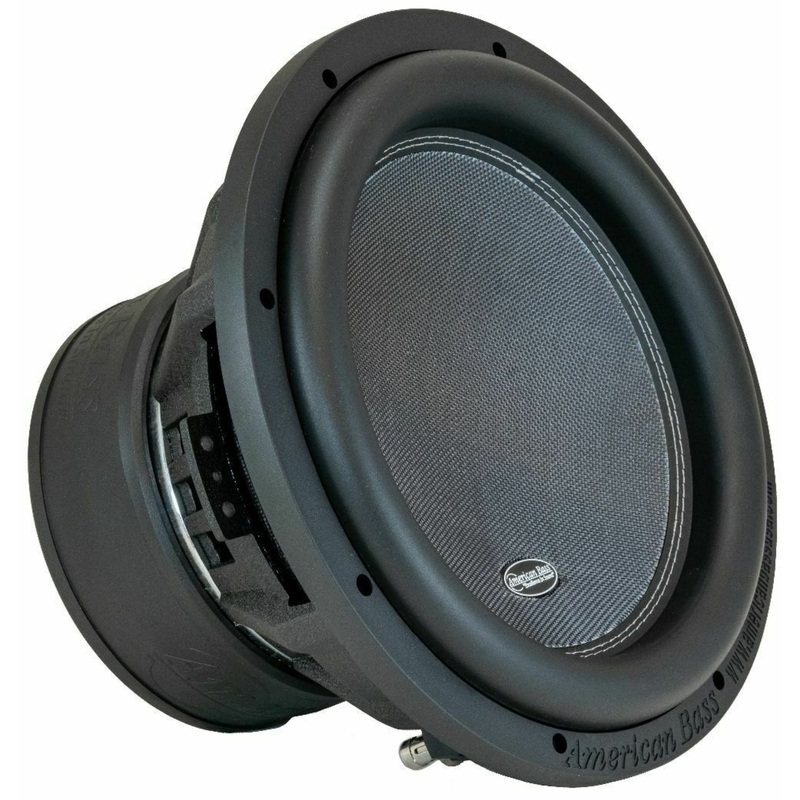 American Bass XR-12D4 12″ Dual 4 Ohm Voice Coil 2400 Watts Subwoofer