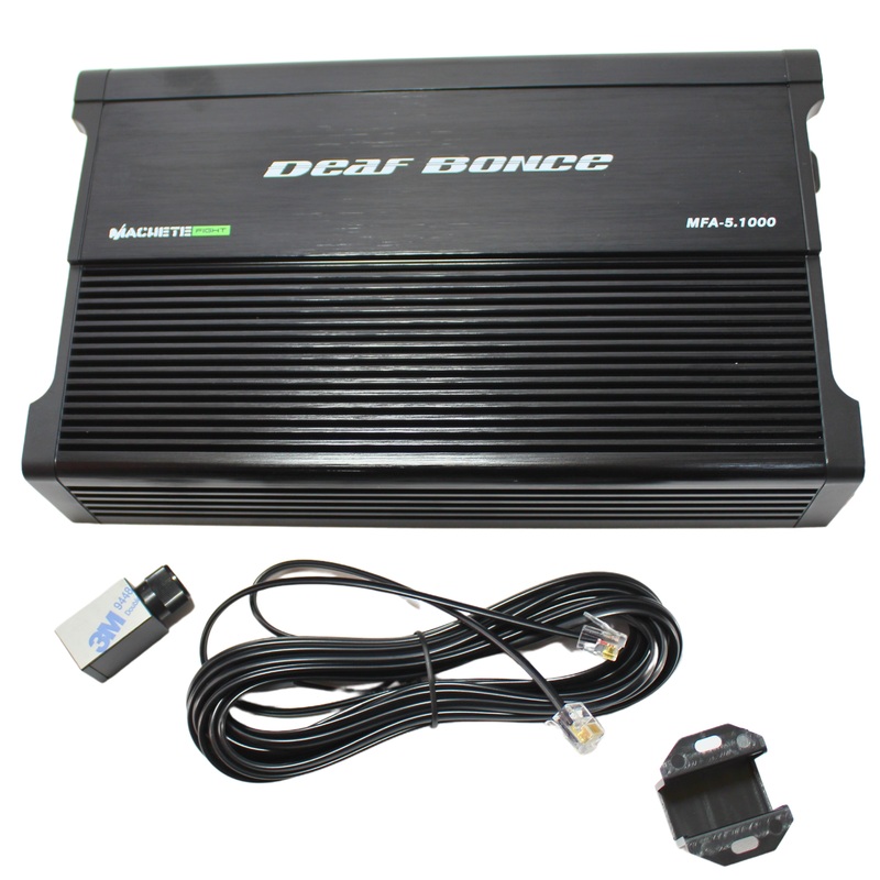 Deaf Bonce Machete 1000W 2-Ohm 5-Channel Class-D Amplifier Full Range MFA-5.1000