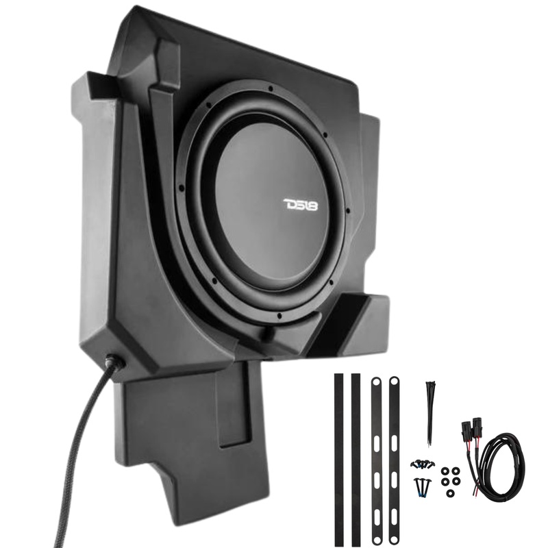 DS18 12″ Can-am Maverick X3 Under Seat Driver Side Loaded Subwoofer Enclosure