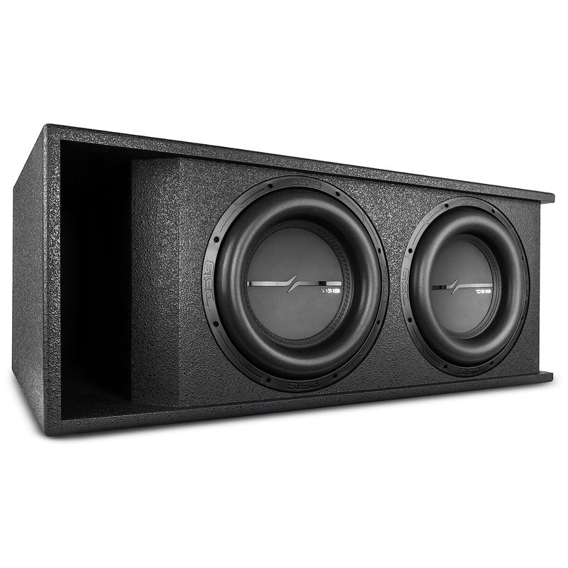 DS18 12″ Loaded Dual Vented Armored 4000W Subwoofer Enclosure ZXI-212LD-RG
