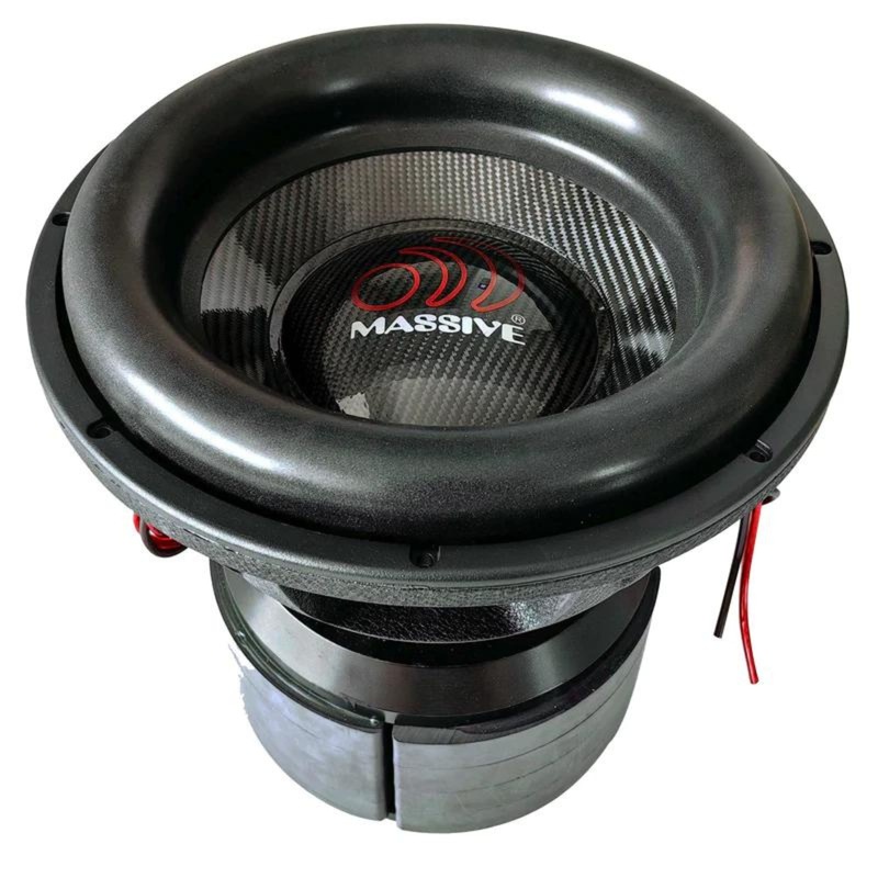 Massive Audio BOA Series 15″ 8000W RMS Dual 1-Ohm Car Audio Subwoofer BOA151R