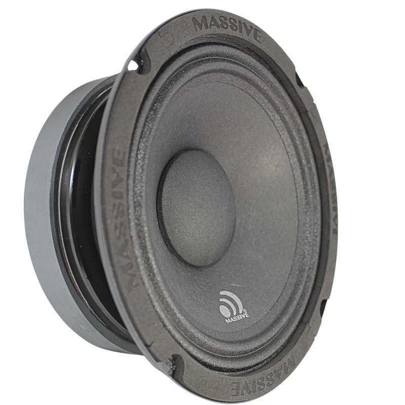 Massive Audio MB6 6.5″ 300 Watt Max 4 Ohm Mid-Bass Speaker MA-MB6-V2
