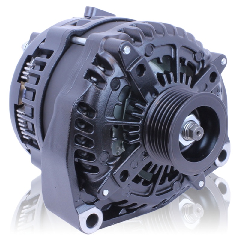 Mechman E-Series 250 Amp Black Finish Alternator For 96 – 04 GM Truck 8206250B