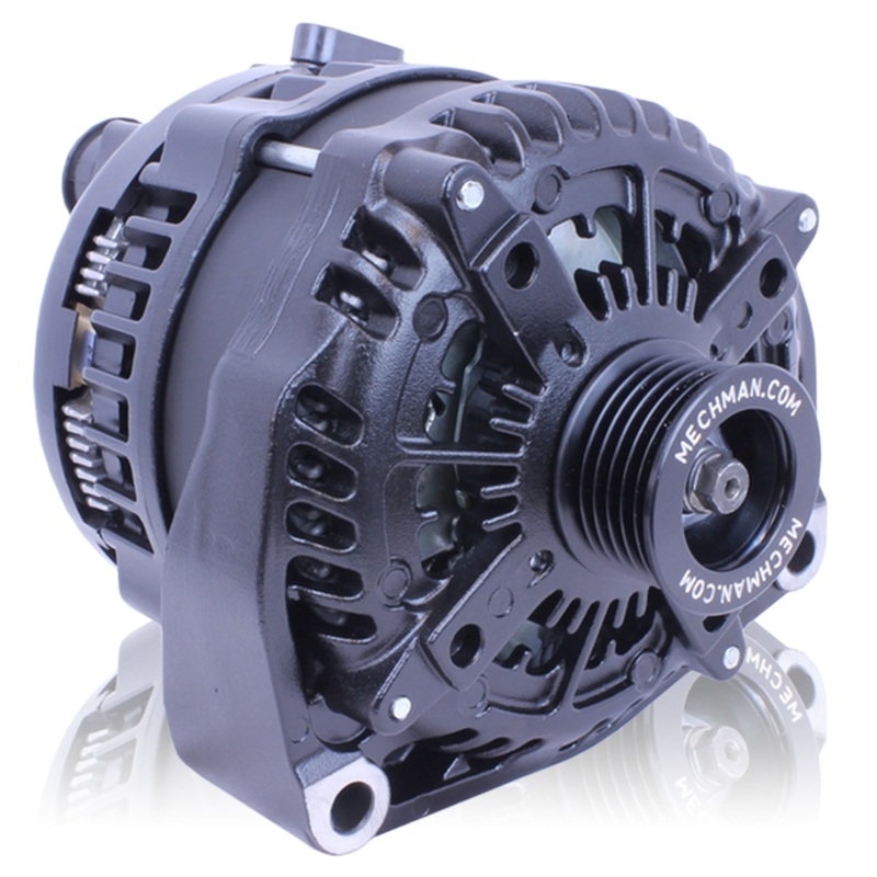 Mechman E-Series 320 Amp Black Finish Alternator For 96 – 04 GM Truck 8206320B