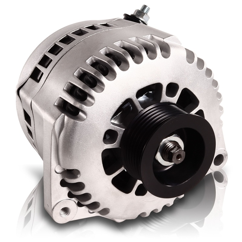 Mechman S-Series 240 Amp Natural Finish Alternator For 88 – 95 GM Truck 8165240