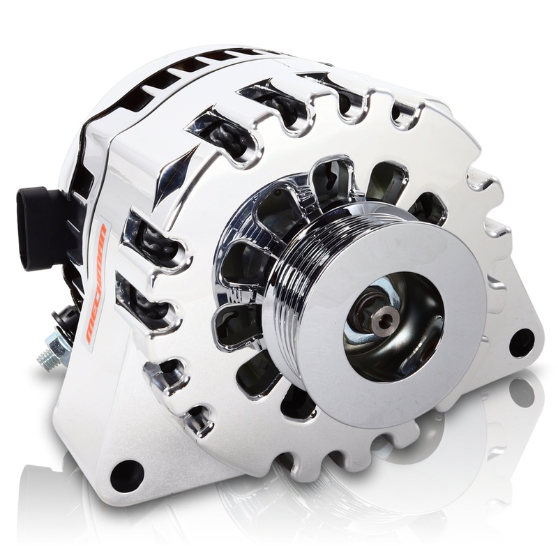 Mechman S-Series 240 Amp Polished Alternator For 2005 – 2007 6.0L C5/C6 Corvette