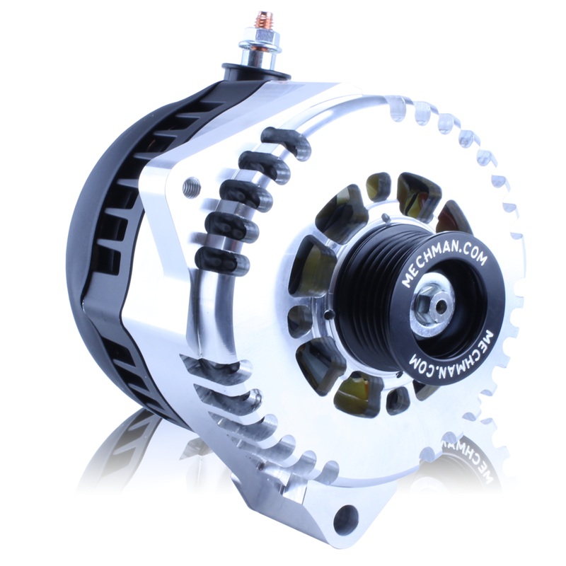 Mechman S-Series 240 Amp Racing Alternator For 1988-1995 Replaces L Mount CS130