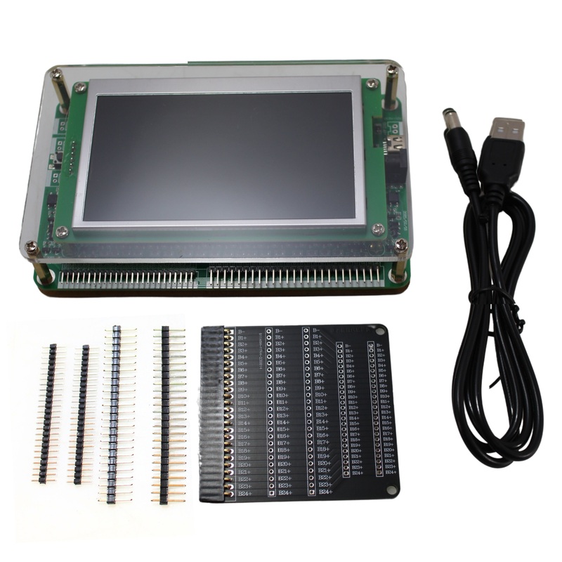 1 – 24 Lithium Cell Voltage Meter with LCD Active Balancer Display for LTO Banks