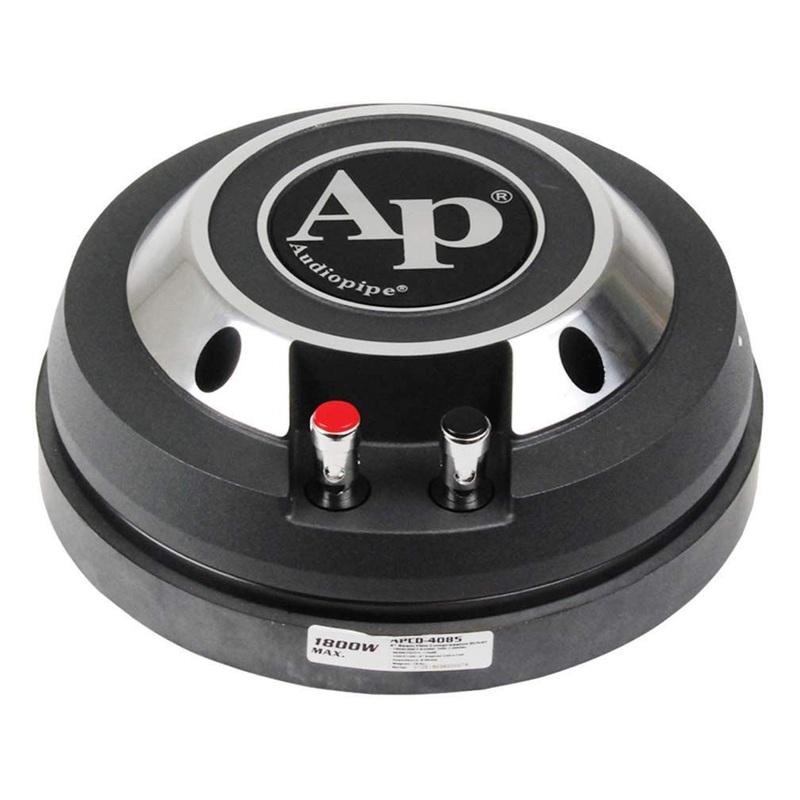 Audiopipe 2″ Resin Film 1800 Watts Max Compression Driver APCD-4085