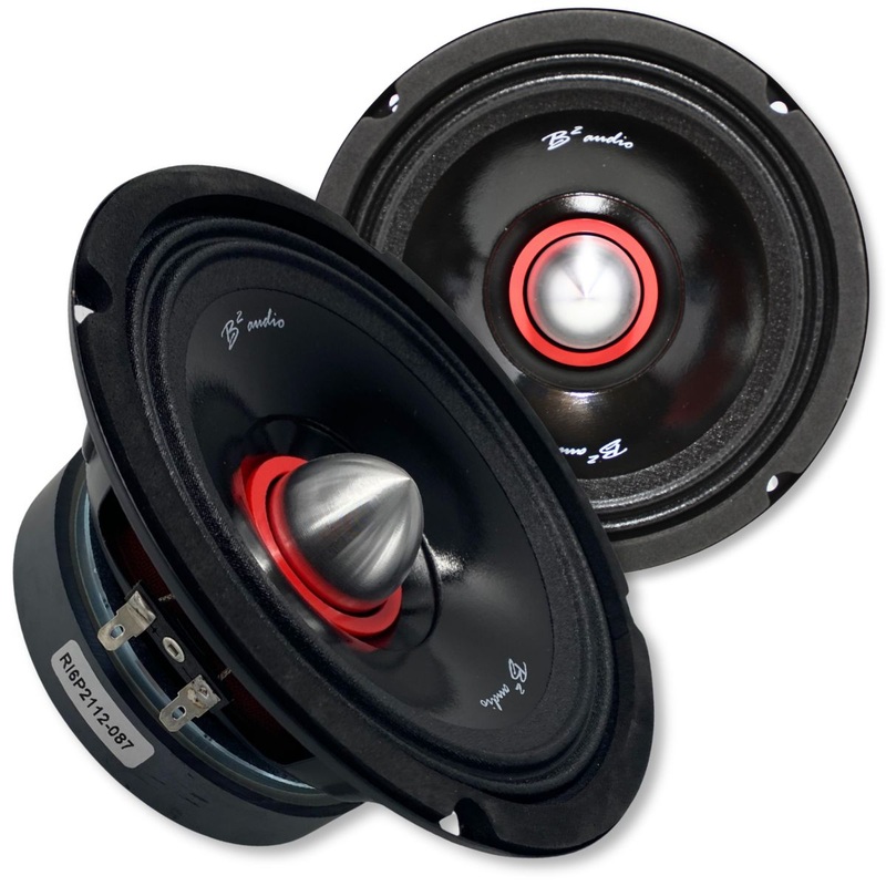 B2 Audio RIOT Pair of 6.5″ 4-Ohm 100W RMS UV/Water Resistant Speakers RIOT6P