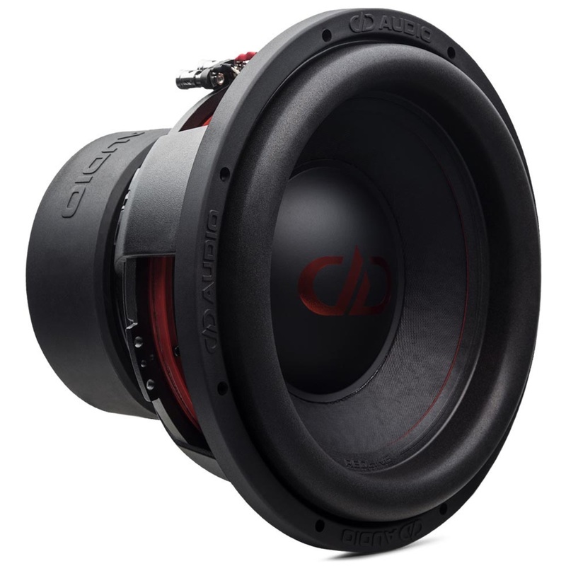DD Audio 12″ Dual 2 Ohm 3600W Peak/1200W RMS Power Tuned Subwoofer 712d-D2