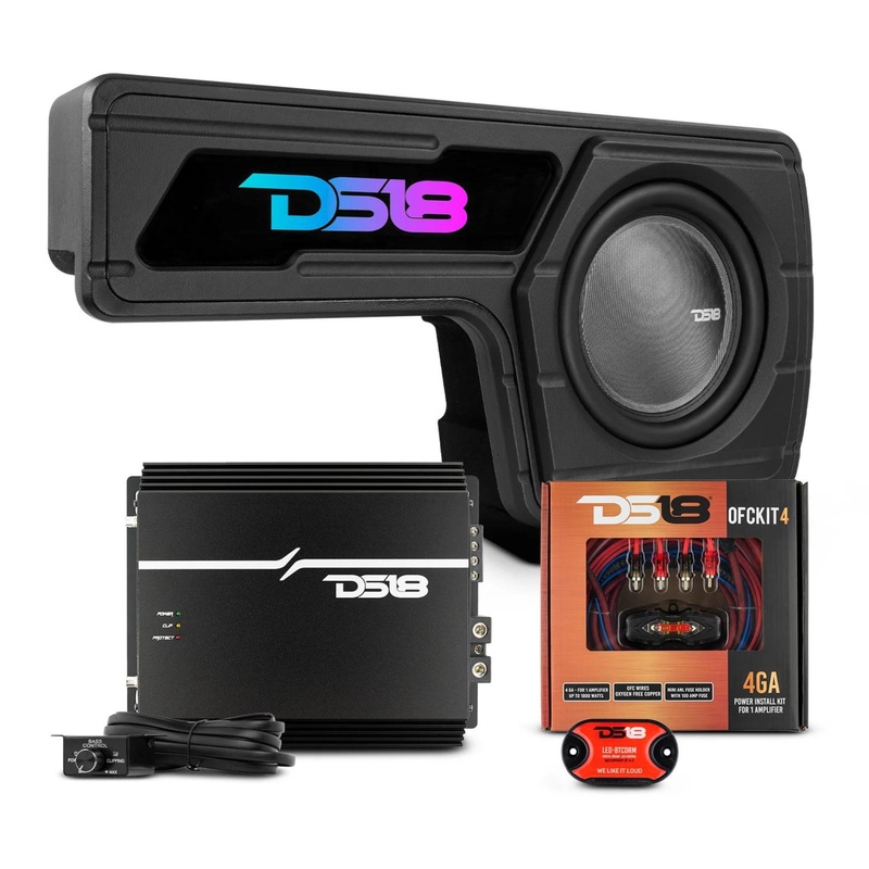 DS18 12″ Sealed Subwoofer Enclosure Package for 2014-2023 Toyota 4Runner