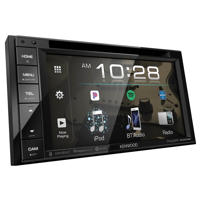 Kenwood 6.2″ in-Dash Car DVD Monitor Bluetooth Receiver w/USB/AUX DDX276BT