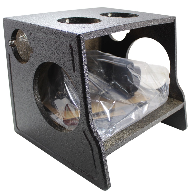 King Boxes Mini 02-05 Dodge Ram (2) 6.5″ (2) 1″ Tweeter Sprayed Center Console