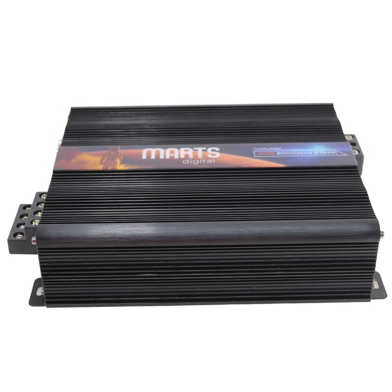 Marts Digital 4 Ch Amplifier Full Range Class D Compact 2000w 2 ohm OPEN BOX