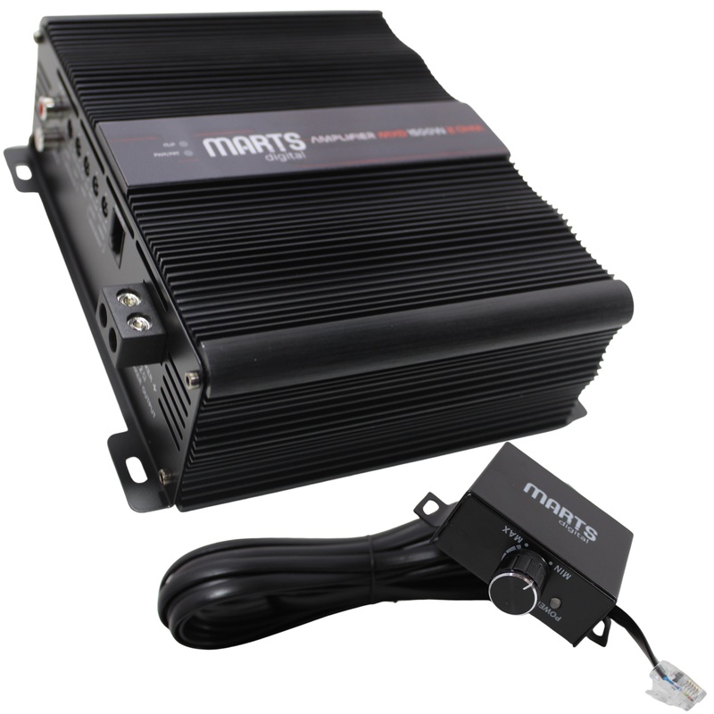 Marts Digital MXD Series Monoblock 1.5K 2 Ohm Full Range Amplifier MXD-1500-2-V2