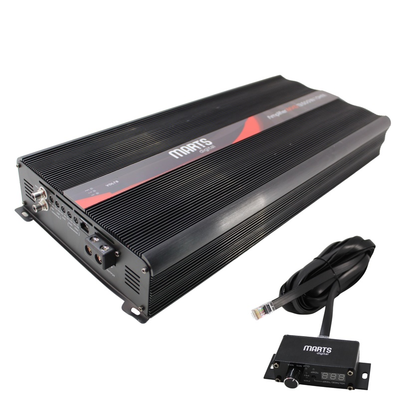 Marts Digital MXD Series Monoblock 13.5K Full Range Class D 1 Ohm Amplifier MXD-13500-V2