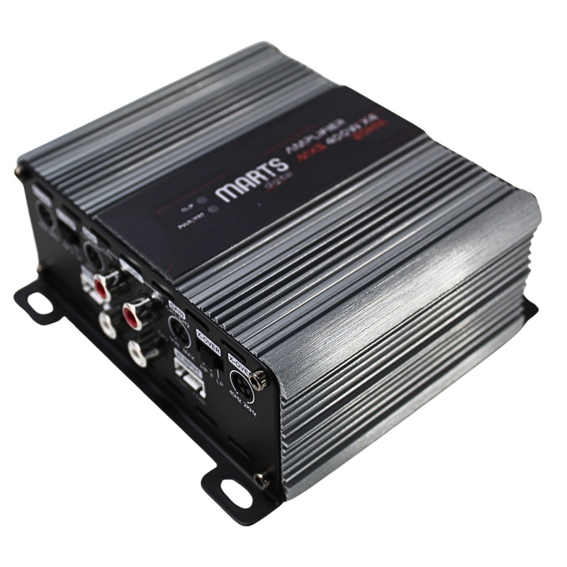 Marts Digital MXS Series 4 Channel 400W Full Range 2 Ohm Amp MXS-400×4-2-V2