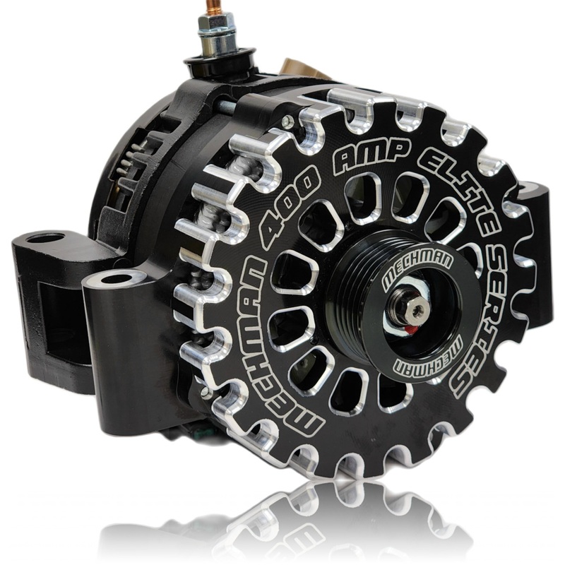 Mechman Alternators 400 Amp Billet High Output Alternator Ford 6.2L Gas