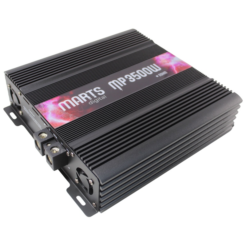 Premium Monoblock 3500W RMS 2-Ohm Class-D Amplifier Marts Digital MP-3500-2-V2