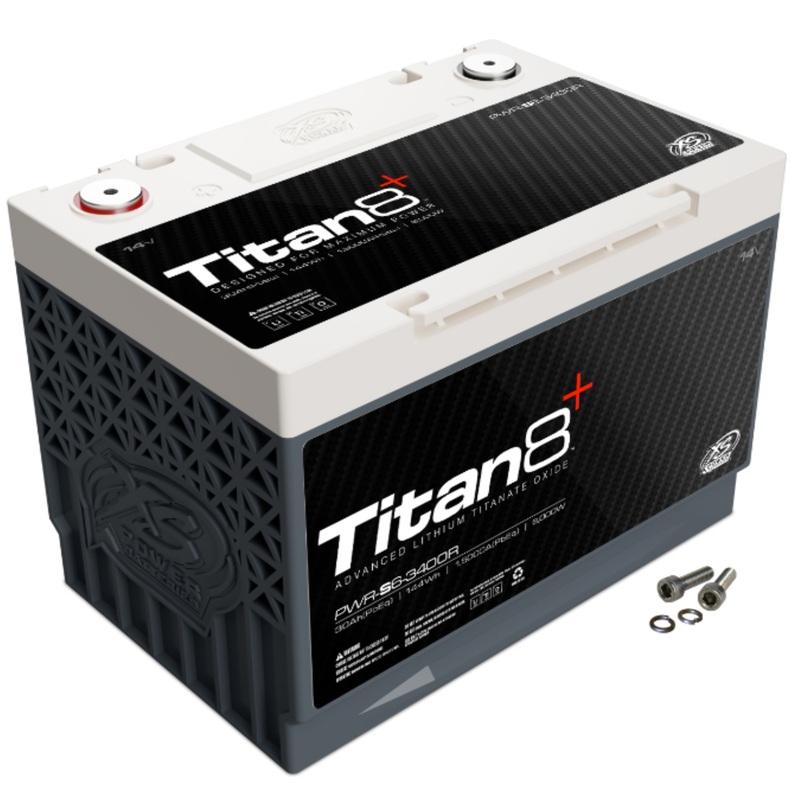 XS Power 14V BCI Group 34R, 6000W Lithium Titanate Battery PWR-S6-3400R