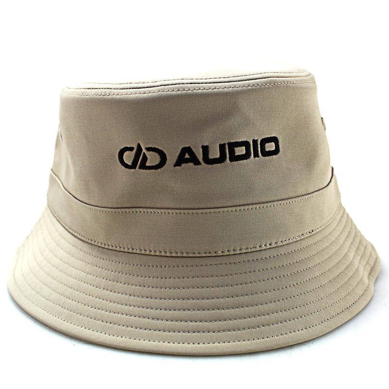 DD Audio Bucket Hat with Embroidered DD Audio Logo Black