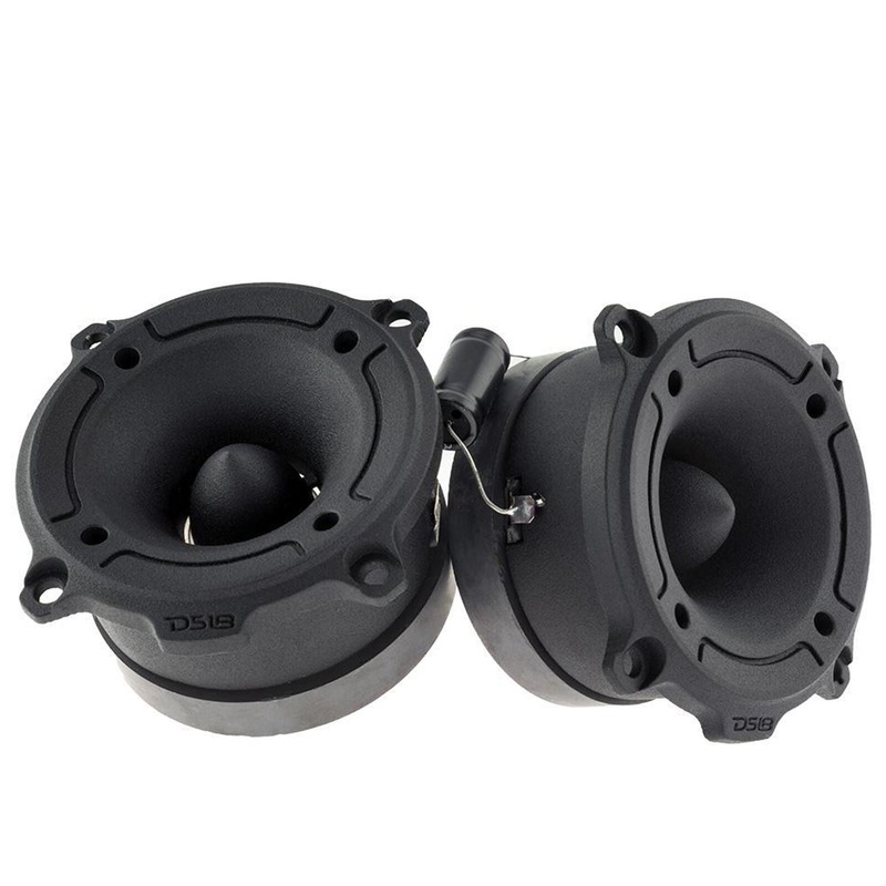 DS18 Pair of Pro Audio 1″ Super Black Tweeter with Bullet 480W 4 Ohm PRO-TW120B