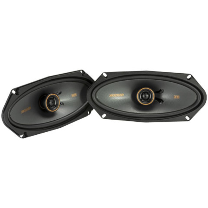 Kicker KS Series Pair of 4″x10″ Coaxial 4 Ohm 75 Watts Speakers 51KSC41004
