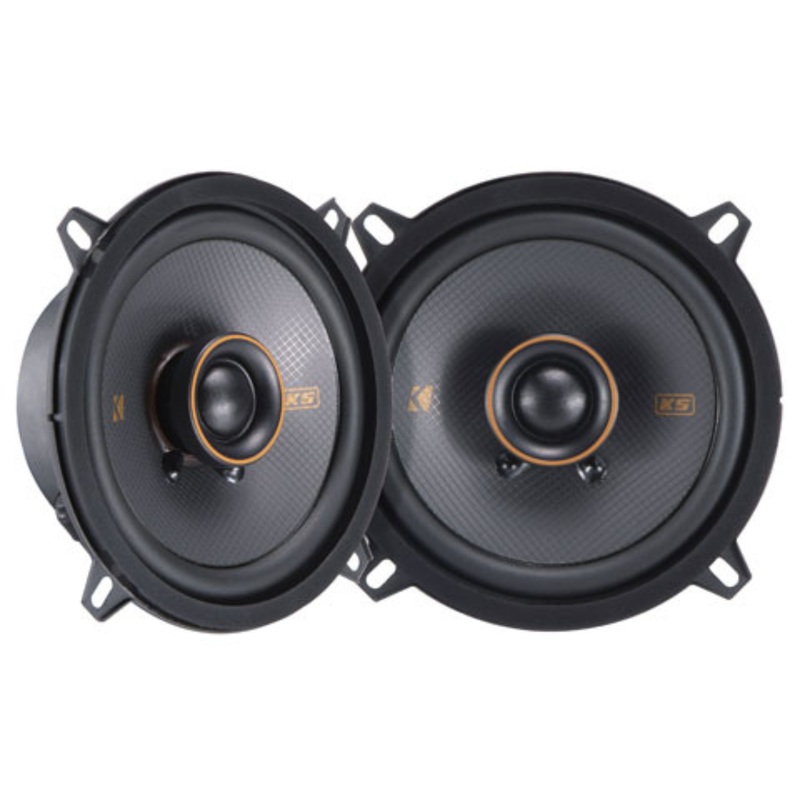 Kicker KS Series Pair of 5.25″ Coaxial 4 Ohm 75 Watts Speakers 51KSC504