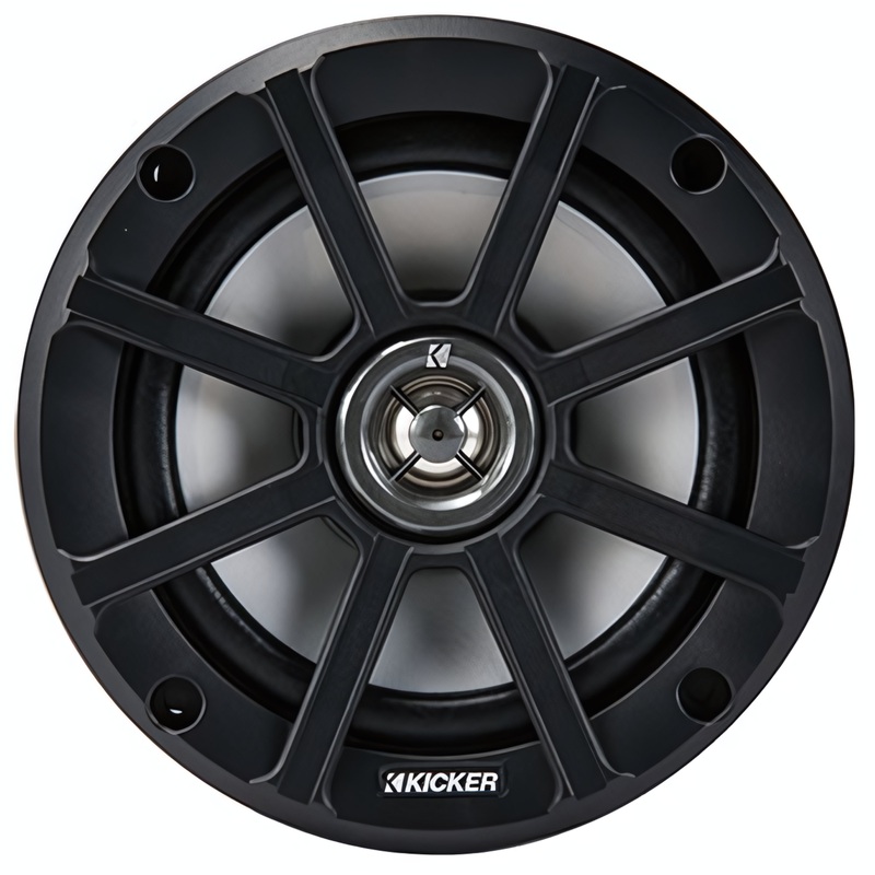 KICKER (Pair) PS 6.5″ 120W 2-Ohm Coaxial Marine Speakers 51PSC652