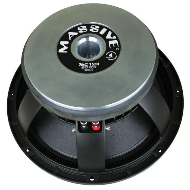 Massive Audio MC Series 12″ 400W RMS 8 Ohm Mid Range Speaker MC12II