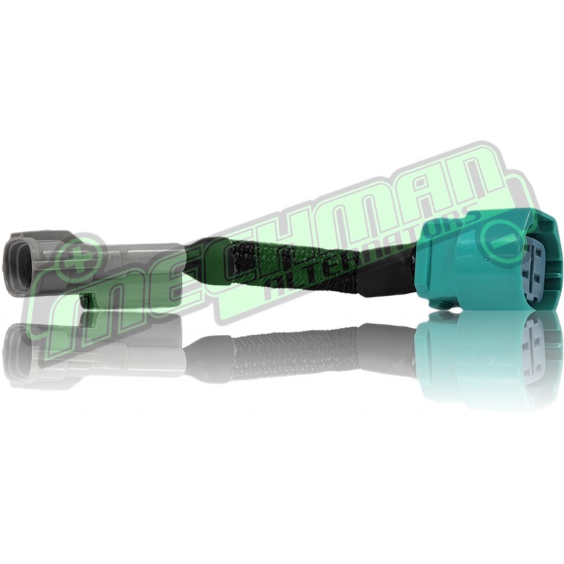 Mechman Toyota 3-Pin Alternator to 4-Pin Adapter Harness Weather Resistant H114