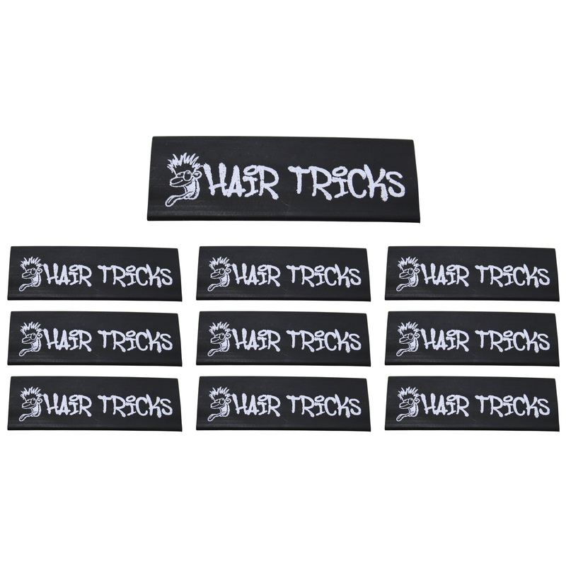 Official Big Jeff Audio HAIR TRICKS Heat Shrink 4 Gauge 10 Pack Black
