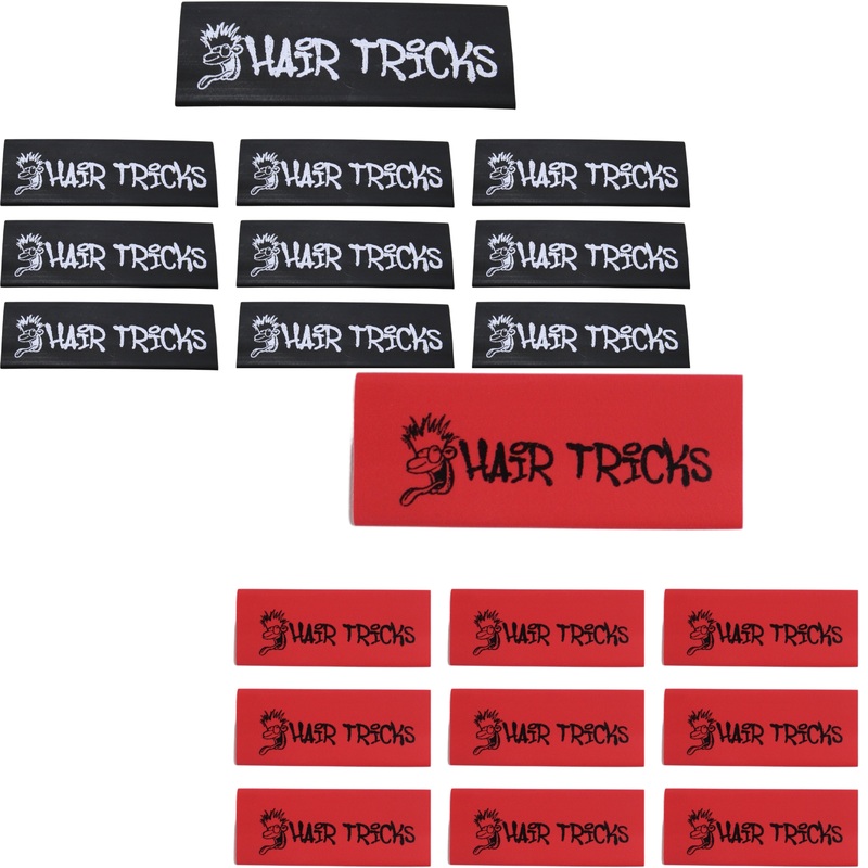 Official Big Jeff Audio HAIR TRICKS Heat Shrink 4 Gauge 20 Pack Red and Black