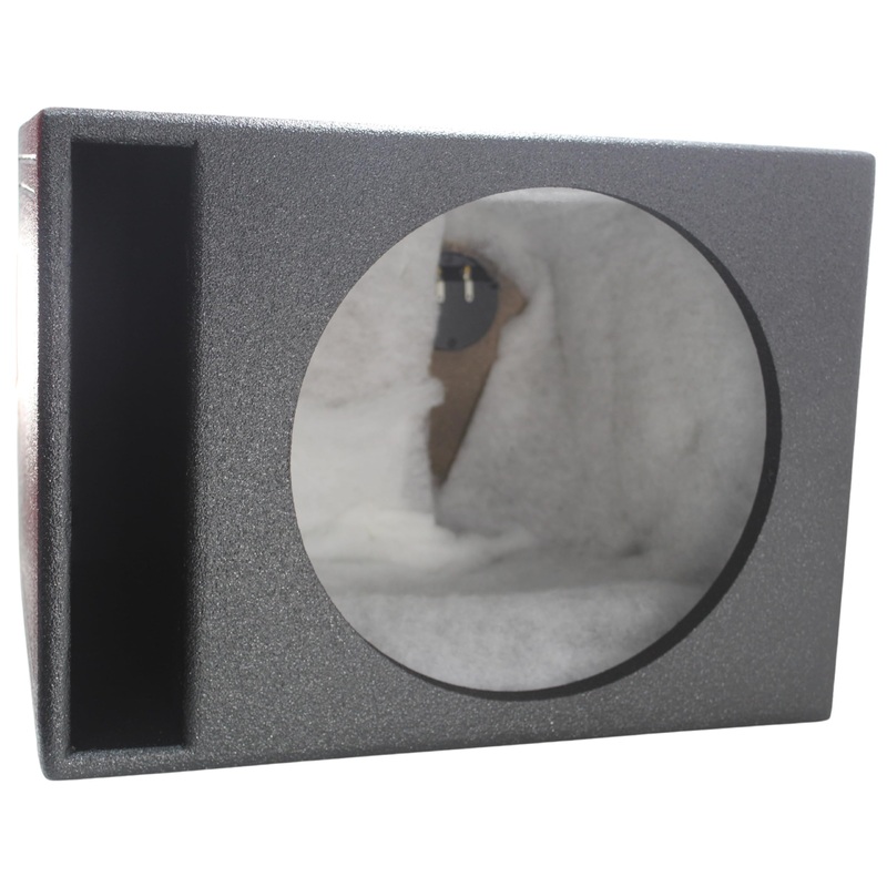 Pipemans Installation Single 12″ Vented and Coated Subwoofer Box 1″ Baffle