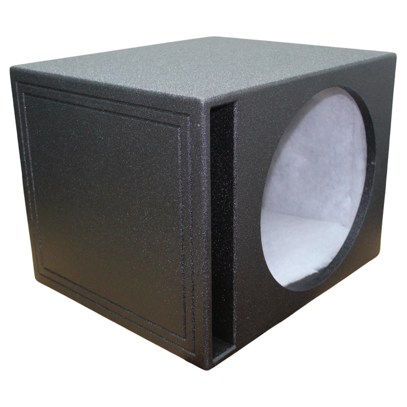 Pipemans Installation Single 15″ Vented and Coated Subwoofer Box 1″ Baffle