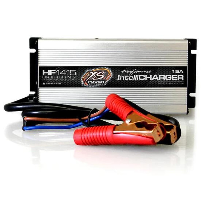 XS Power 14V High Frequency 15A AGM Battery IntelliCharger HF1415